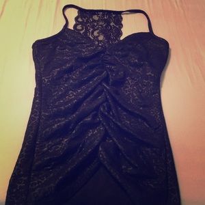 Sexy BKE Black leopard print top